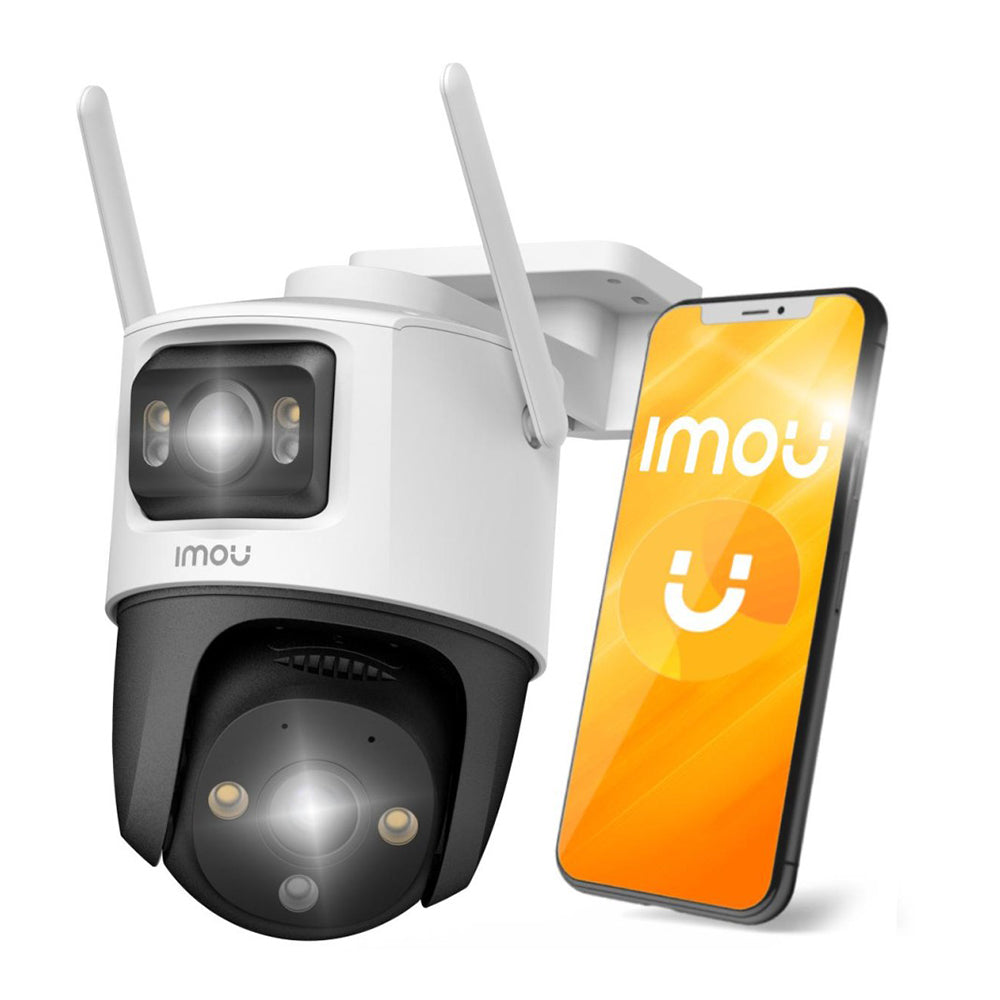 Nadzorna kamera Imou Cruiser Dual, Wi-Fi, 2.8K + 2.8K, IP66, zunanja, bela IPC-S7XP-10M0WED-0360B