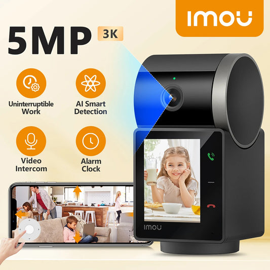 Nadzorna kamera Imou Rex VT Pro, Wi-Fi, 3K, Notranja IPC-S2VBP-5M0WR