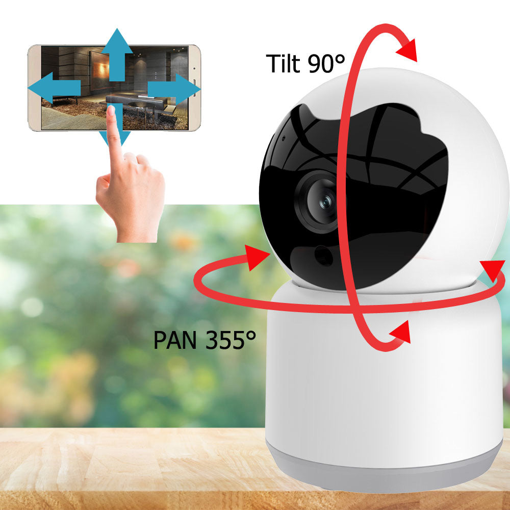 Nadzorna kamera Techsuit Q15A Baby, Wi-Fi, 1080P, Notranja