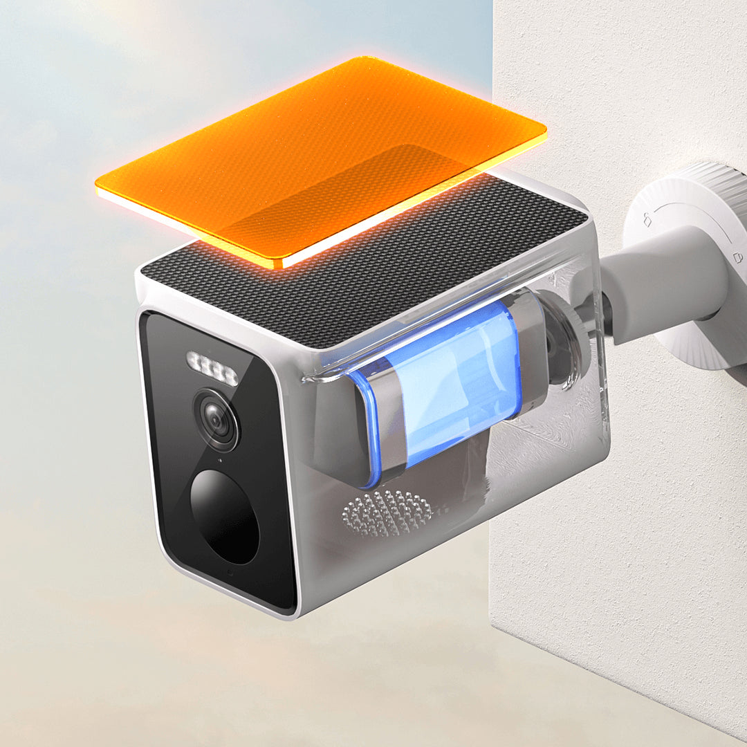 Nadzorna kamera Xiaomi BW400 Pro Set, Wi-Fi, 2.5K, sončna plošča, zunanja BHR77447GL