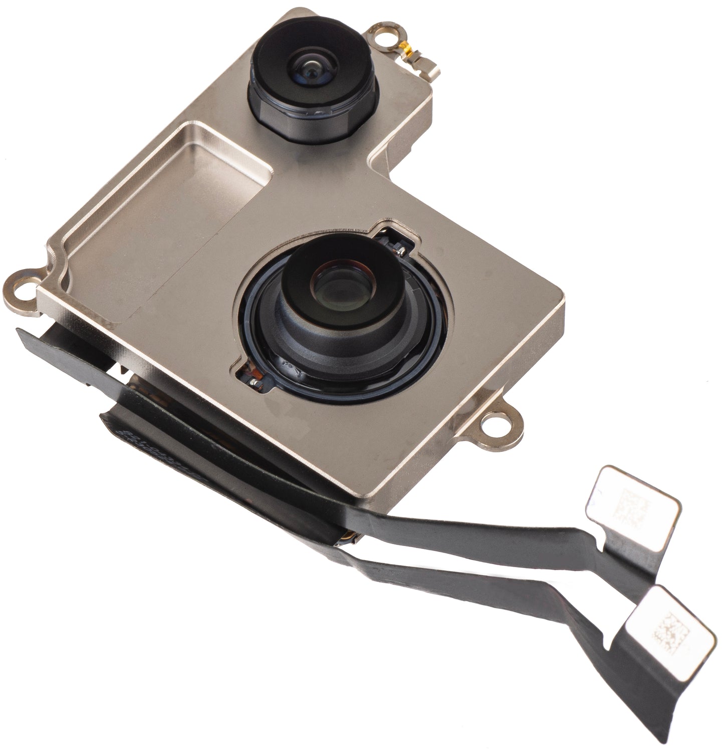 Zadnja kamera Apple iPhone 15, z trakom