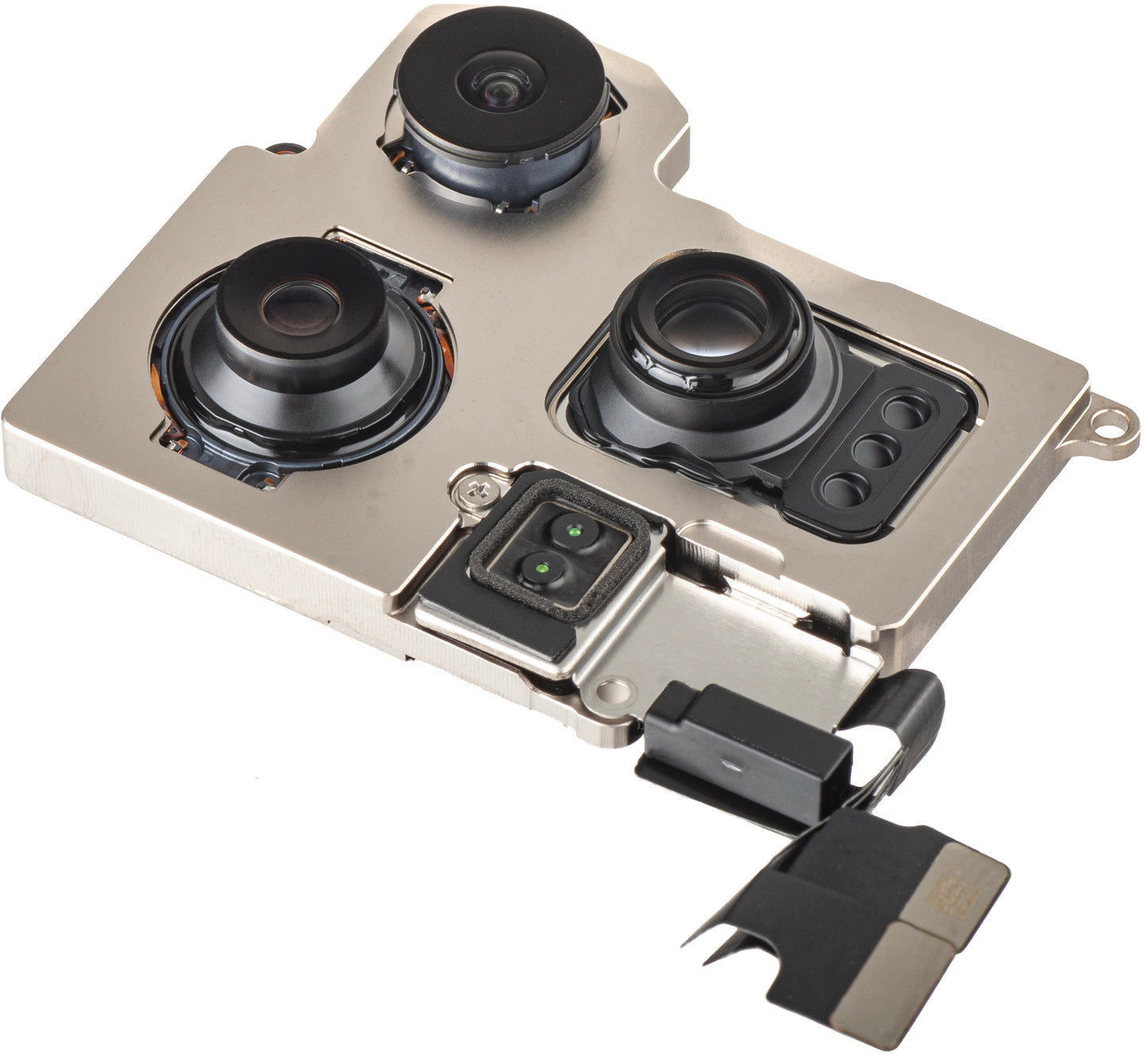 Zadnja kamera Apple iPhone 16 Pro Max, z trakom