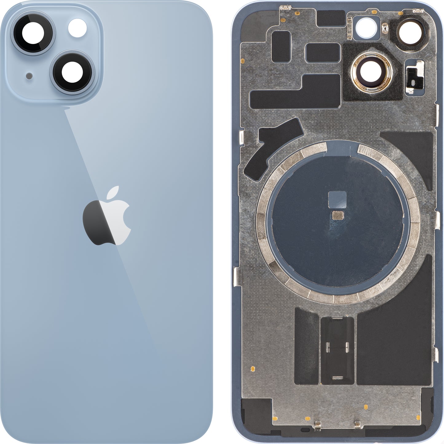 Apple iPhone 14, pokrov baterije, modri, zamenjava