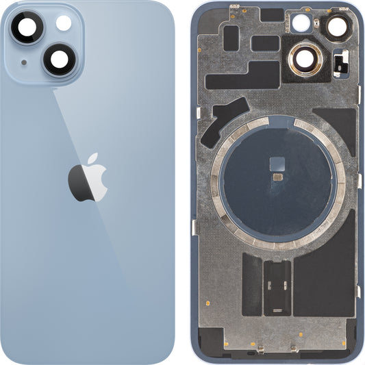 Apple iPhone 14, pokrov baterije, modri, zamenjava