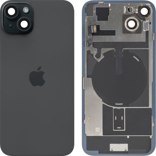 Apple iPhone 15 Plus pokrov za baterijo, črn, zamenljiv