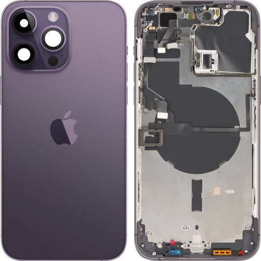 Ovitek za baterijo za Apple iPhone 14 Pro Max, s polovičnim ohišjem, vijoličen (temno vijoličen), Swap