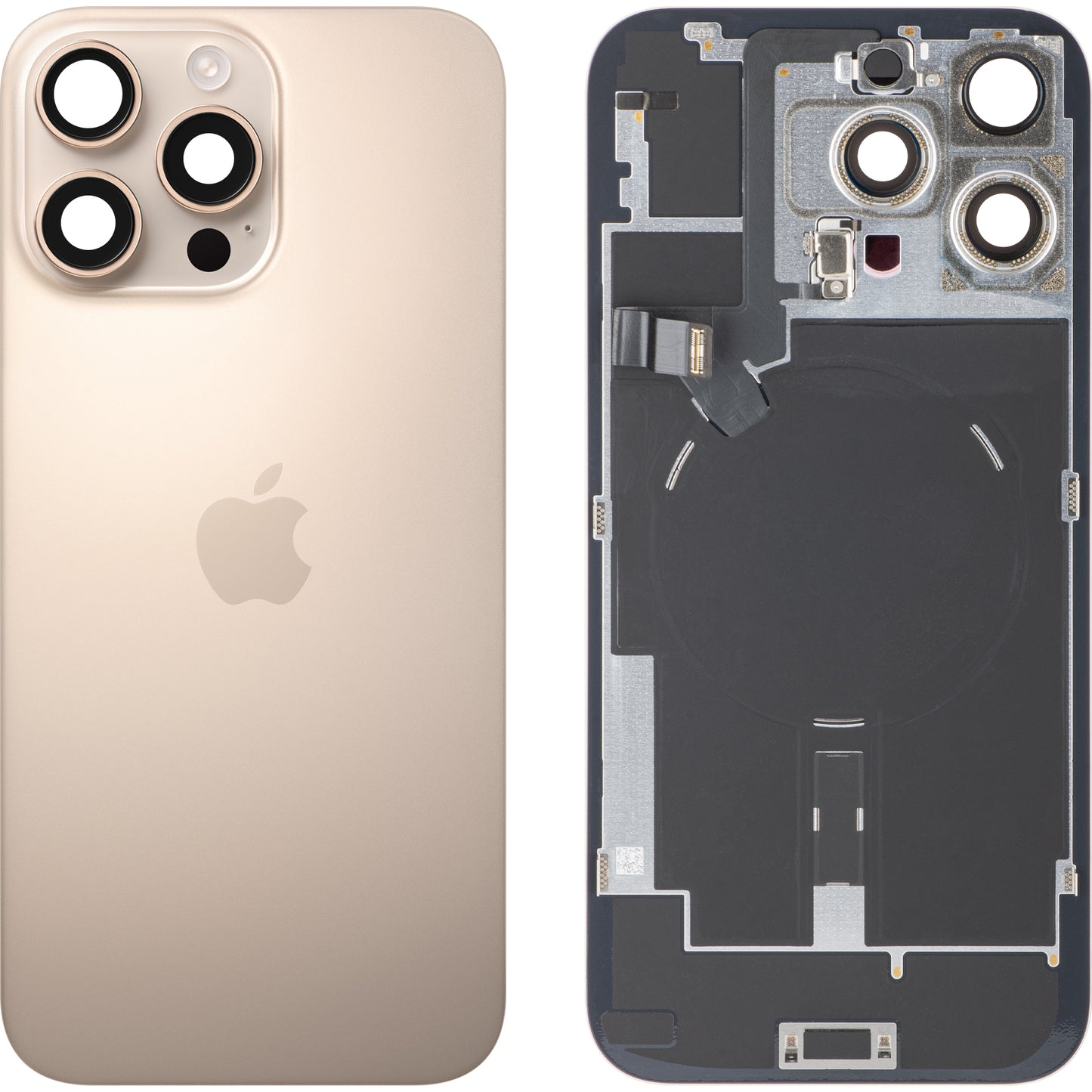 Pokrov baterije Apple iPhone 16 Pro Max, Zlat (Desert Titanium), Swap