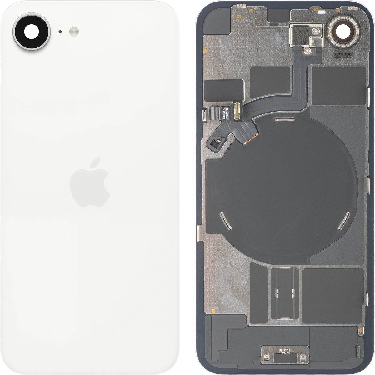 Pokrov baterije Apple iPhone 17e, bel, Swap Premium
