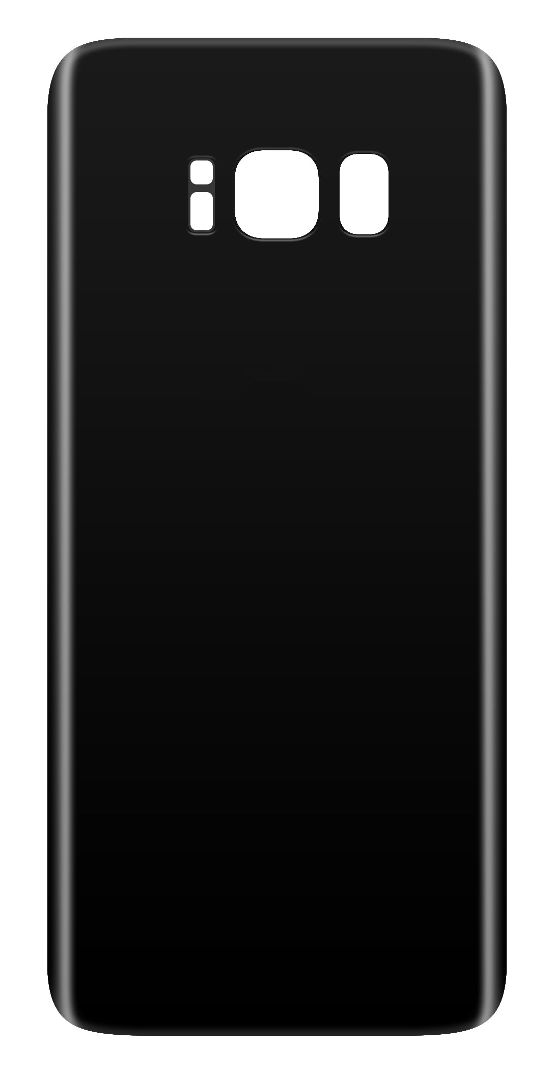 Battery Cover compatible with Samsung Galaxy S8+ G955, Black