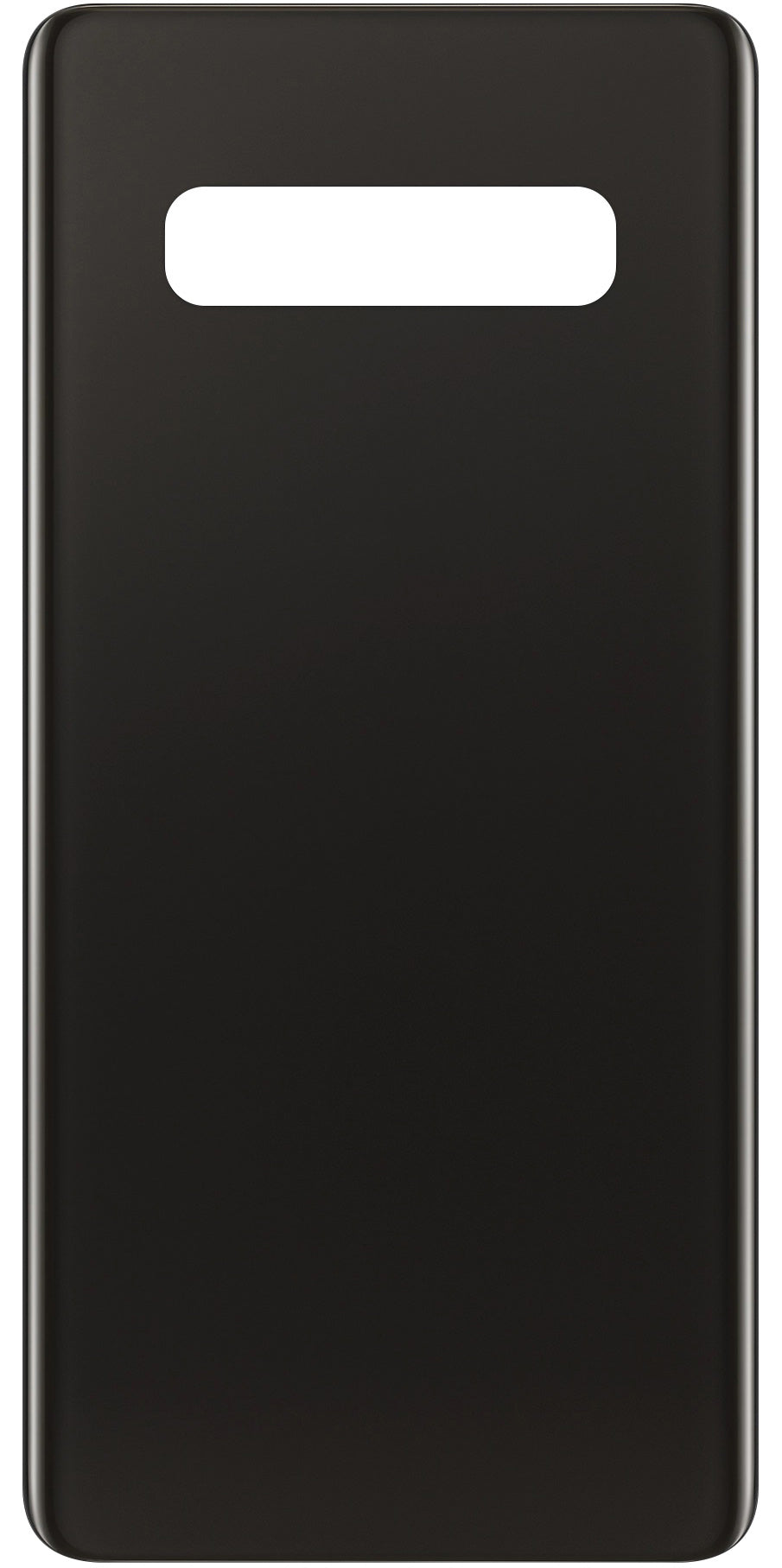 Pokrov baterije združljiv s Samsung Galaxy S10 G973, črne barve