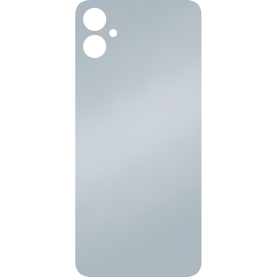 Pokrov baterije, združljiv s Samsung Galaxy A05 A055, srebrn