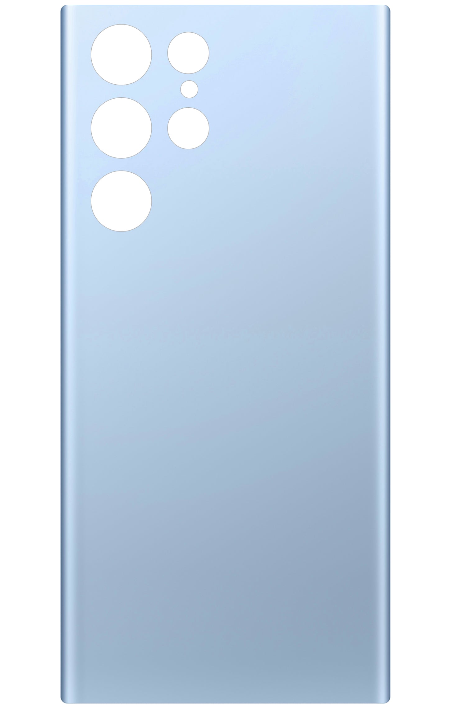 Pokrov baterije združljiv s Samsung Galaxy S22 Ultra 5G S908, modra