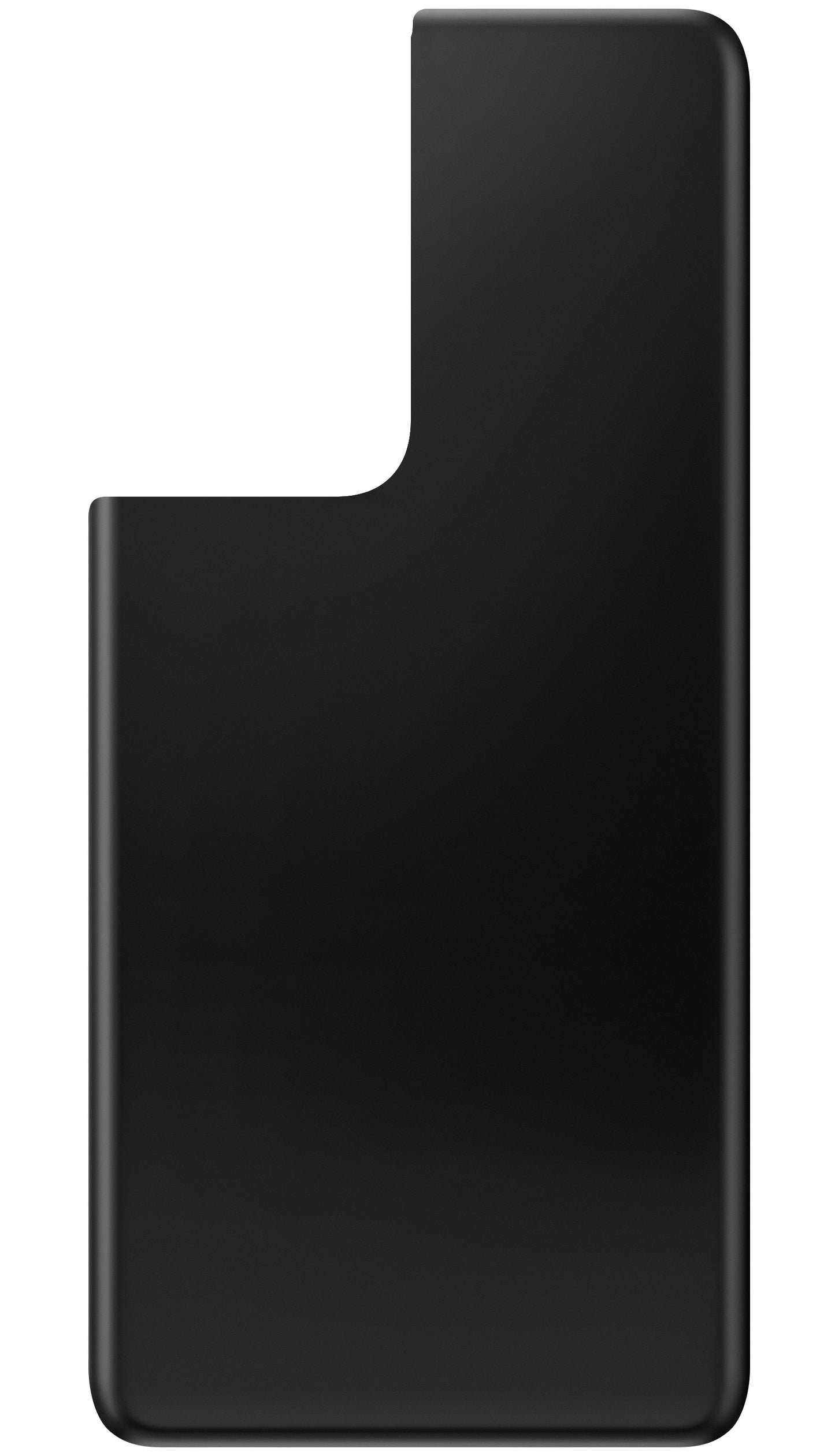 Pokrov baterije združljiv s Samsung Galaxy S21 Ultra 5G G998, črn