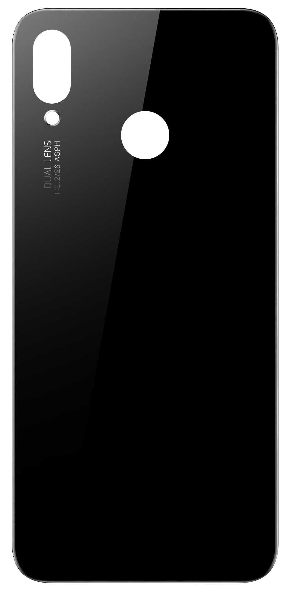 Pokrov baterije združljiv s Huawei P20 Lite, črn