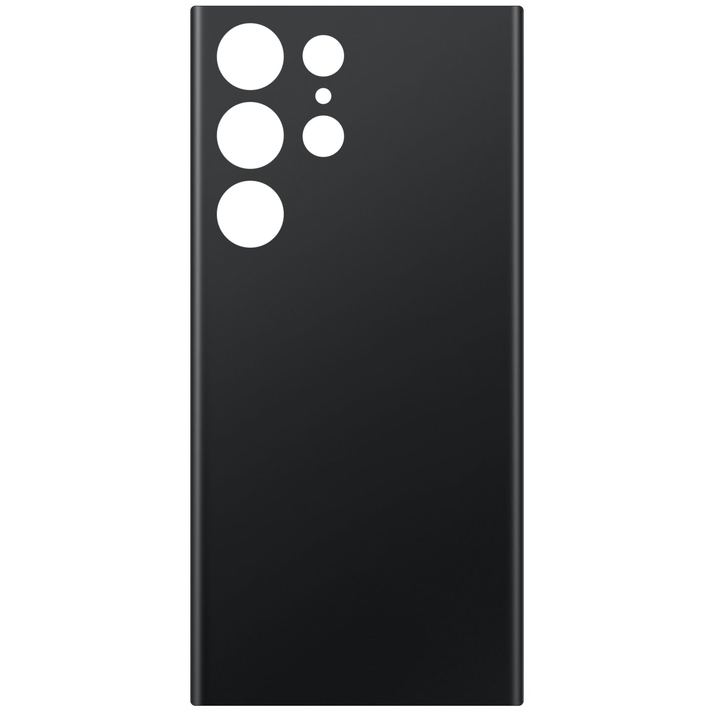Pokrov baterije združljiv s Samsung Galaxy S23 Ultra S918, črn