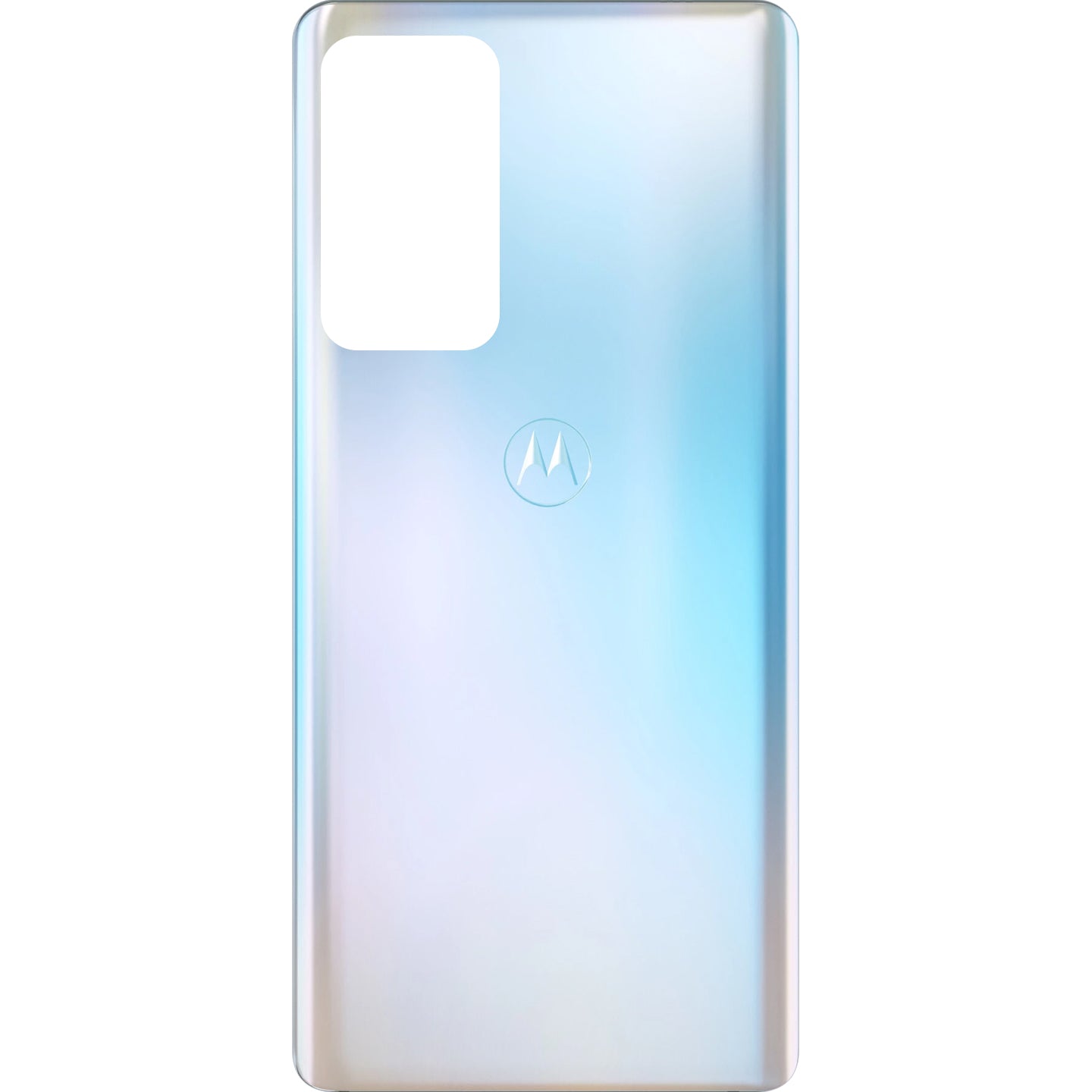 Pokrov baterije Motorola Edge 20 Pro, modra (Iridescent Cloud), servisni paket 5S58C19372