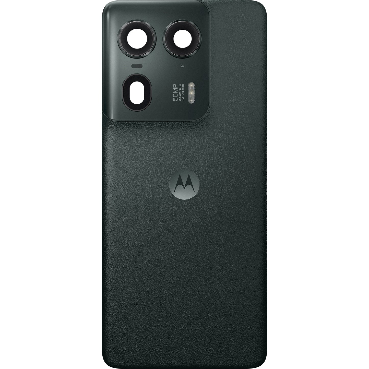 Pokrov baterije Motorola Edge 50 Ultra, Črn (Forest Grey), Service Pack 5S58C24471