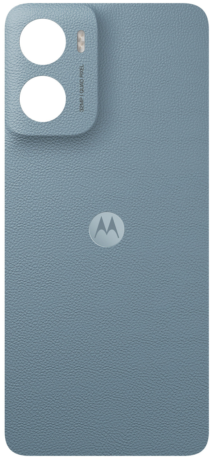 Pokrov baterije Motorola Moto E15 / G05, modra (Misty Blue), servisni paket 5S58C29559