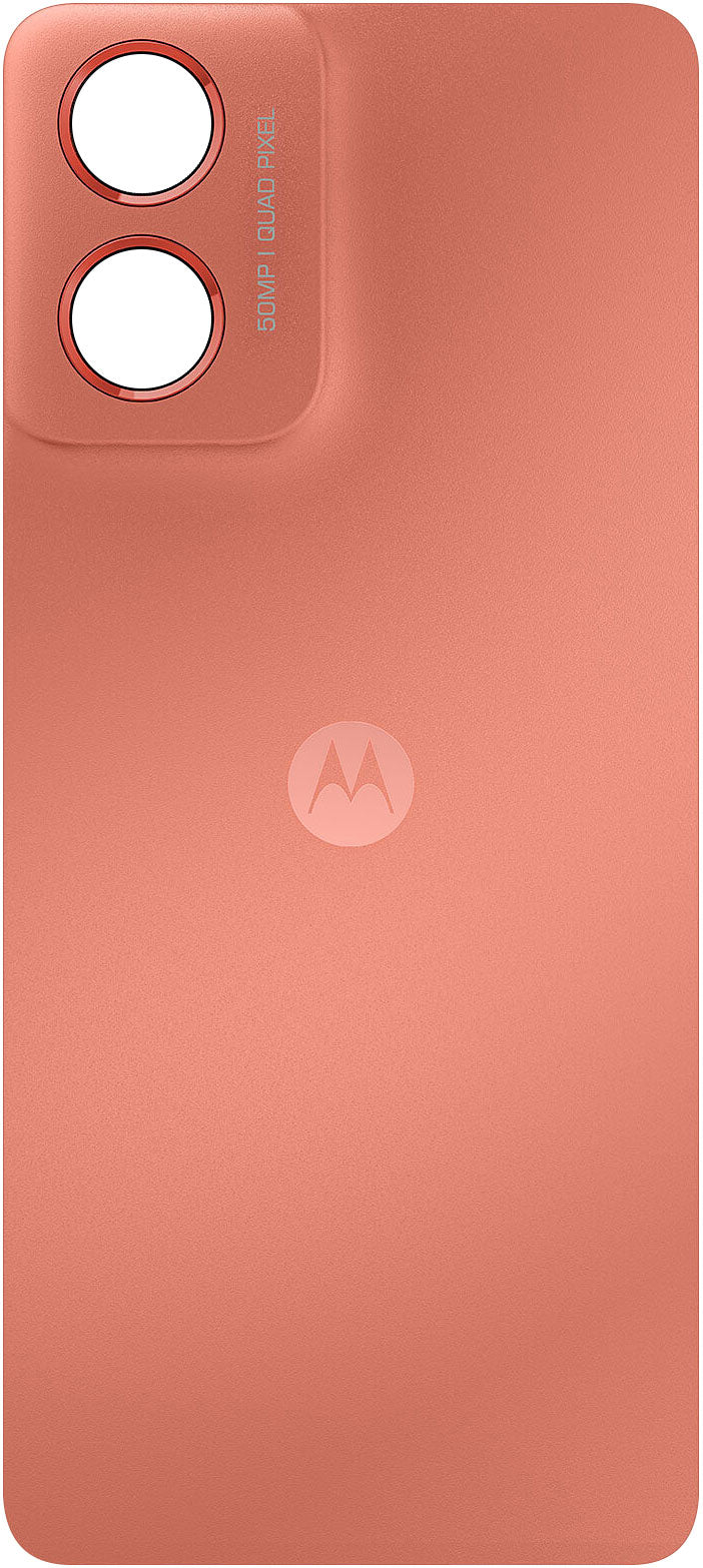 Pokrov baterije Motorola Moto G04s, Oranžen (Sunrise Orange), Service Pack 5S58C24270