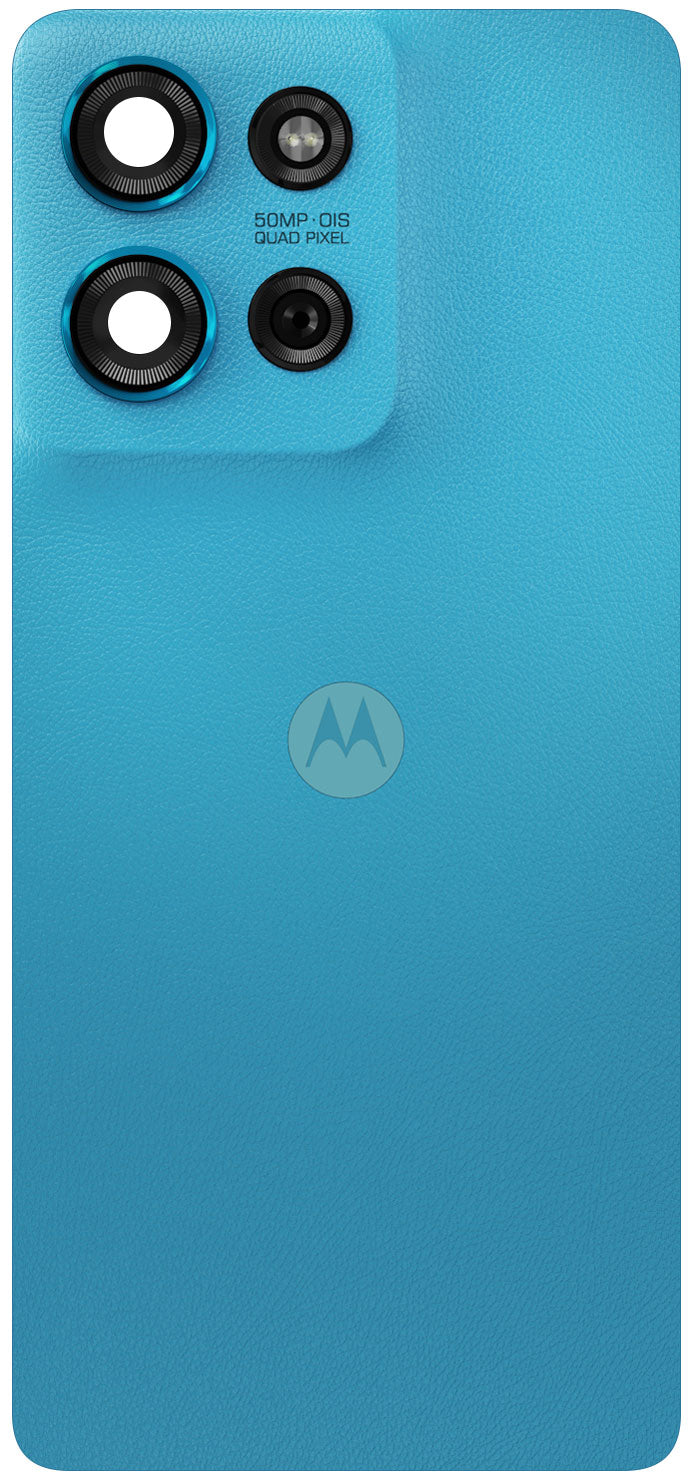 Pokrov baterije Motorola Moto G75, modra (Aqua Blue), servisni paket 5S58C28852