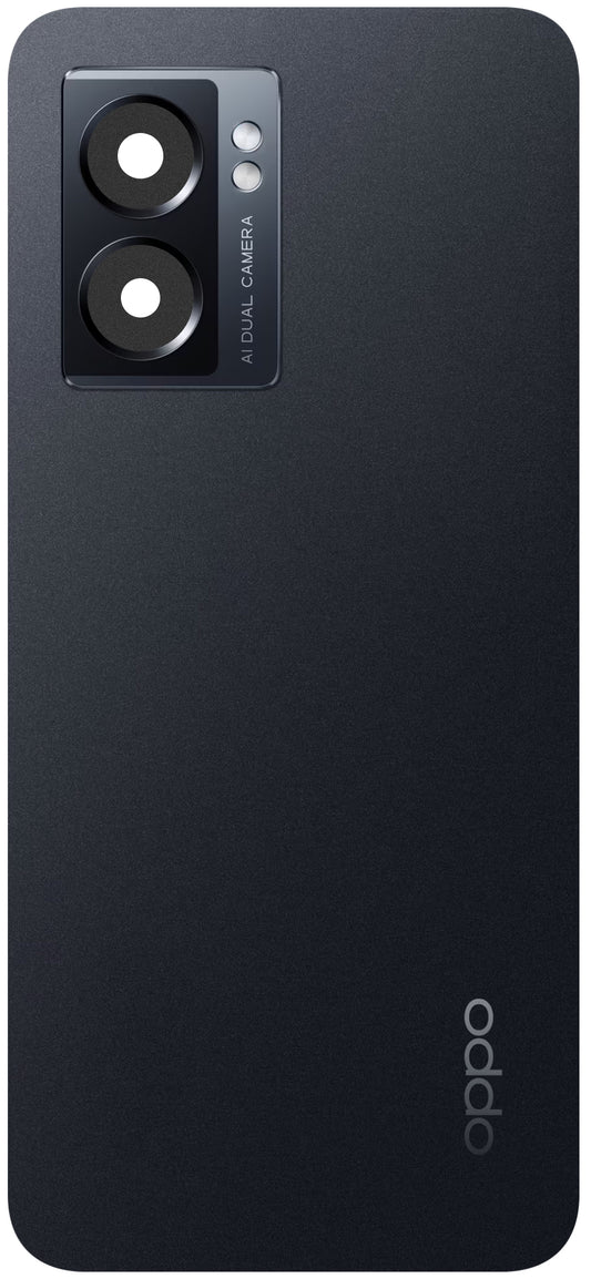 Oppo A57 5G pokrov baterije, črn