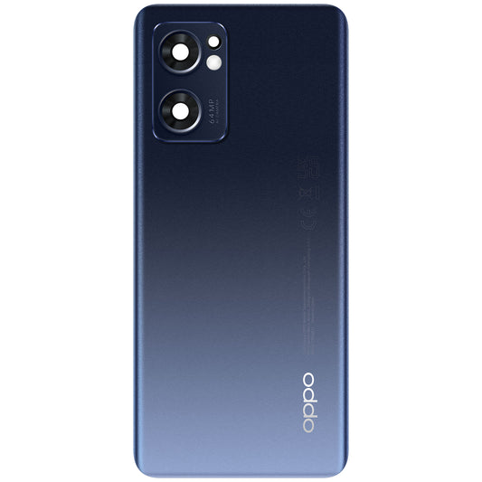 Pokrov baterije Oppo Find X5 Lite / Reno7 5G, zvezdasto črn, zamenljiv