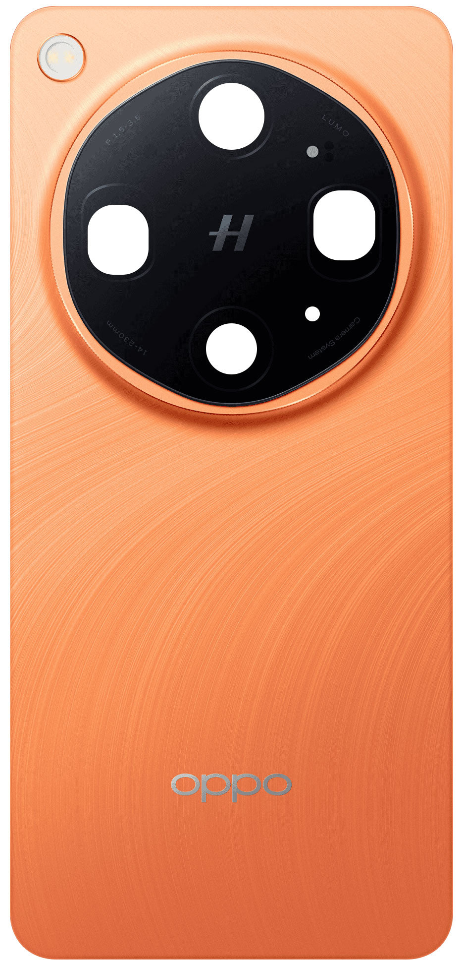 Pokrov baterije Oppo Find X9 Ultra, oranžna (Canyon Orange), servisni paket 621033001085