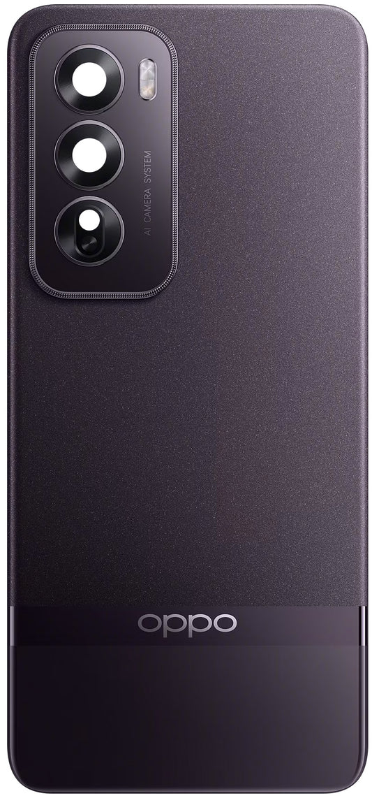 Pokrov baterije Oppo Reno12 Pro, Črn (Space Brown), Service Pack 621033000286