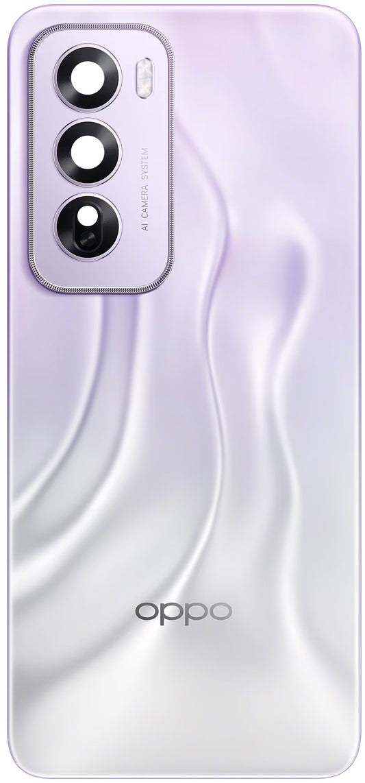 Pokrov baterije Oppo Reno12 Pro, Vijolična (Nebula Silver), Service Pack 621033000287