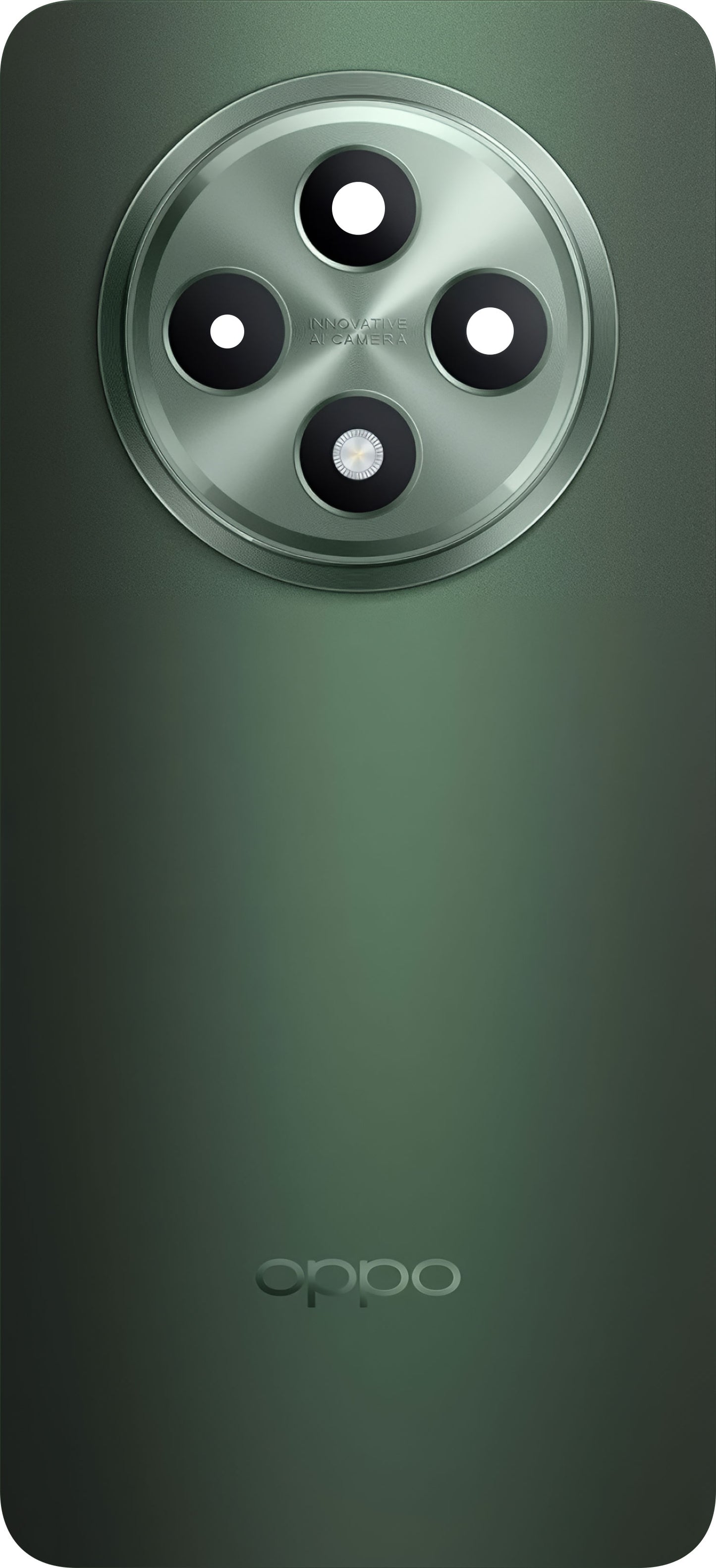 Pokrov baterije Oppo Reno12 F, zelen (Olive Green), Service Pack 621033000345