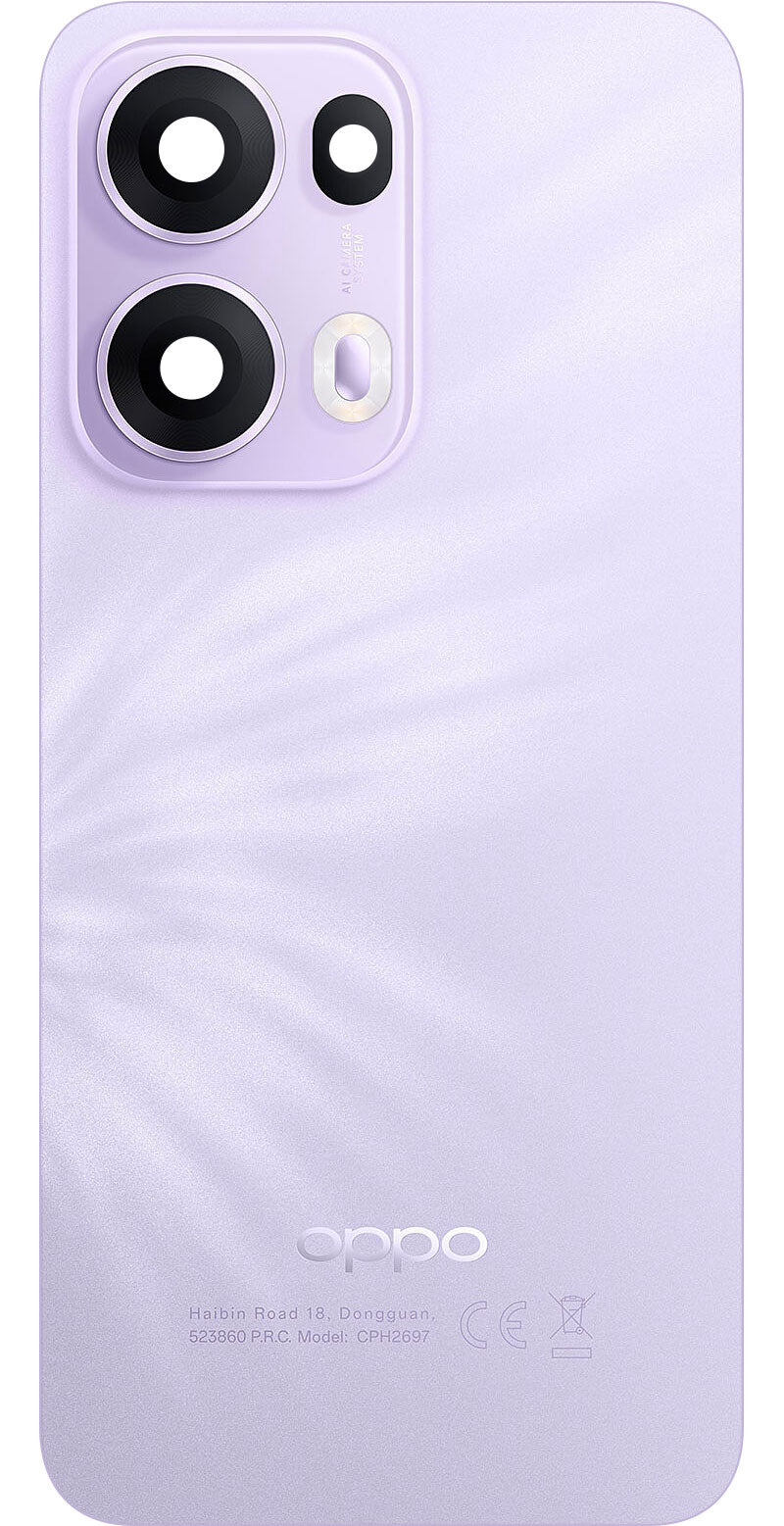 Pokrov baterije Oppo Reno13 Pro, Vijolična (Plume Purple), Service Pack 621033000470