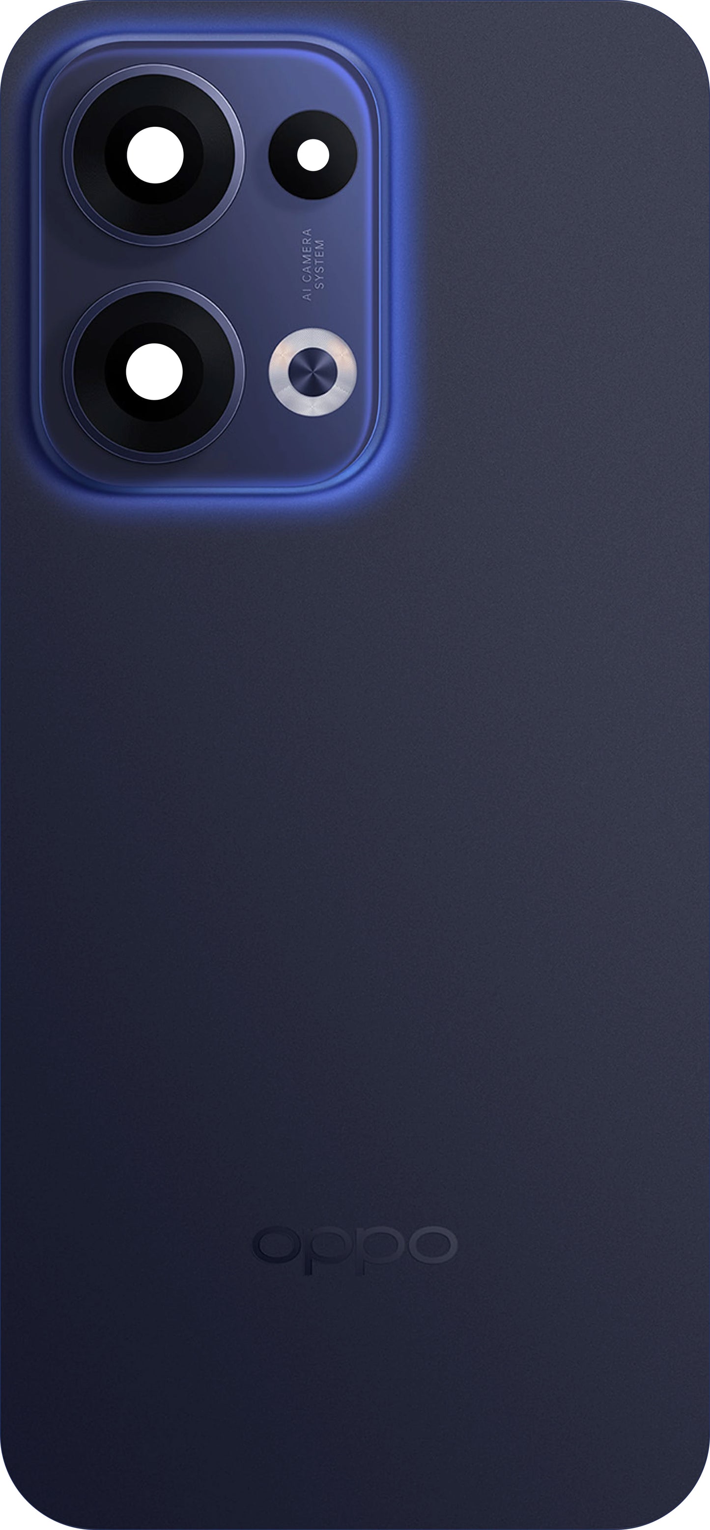 Pokrov baterije Oppo Reno13, Modra (Luminous Blue), Service Pack 621033000483