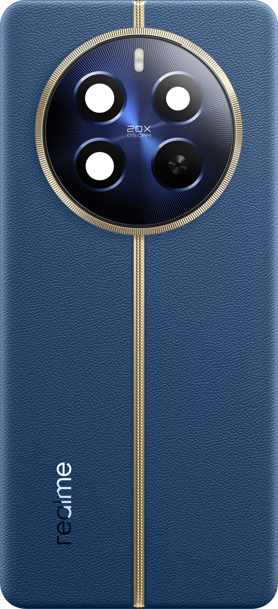 Pokrov baterije Realme 12 Pro, Modra (Submarine Blue), Servisni paket 621033000193