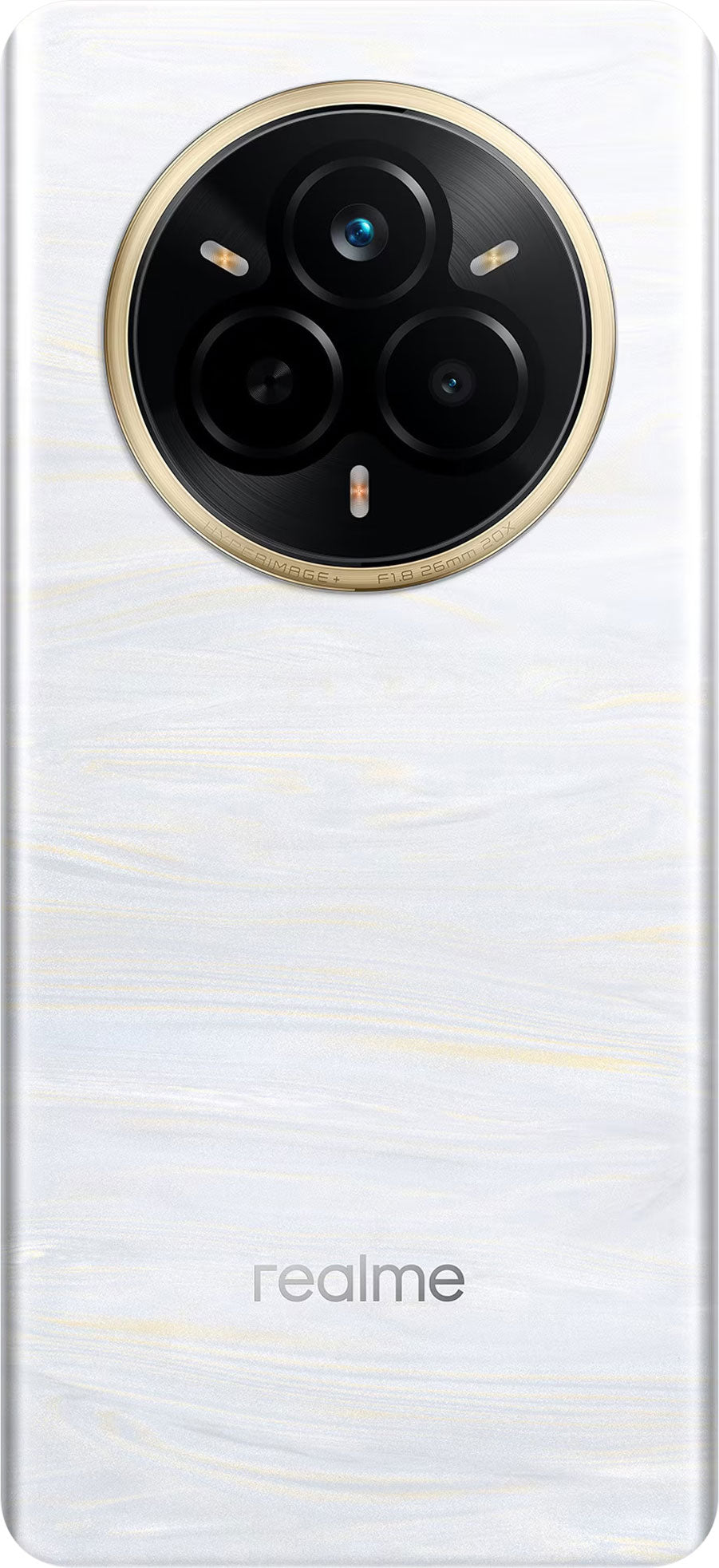 Pokrov baterije Realme 14 Pro, Bel (Pearl White), Service Pack 621033000463
