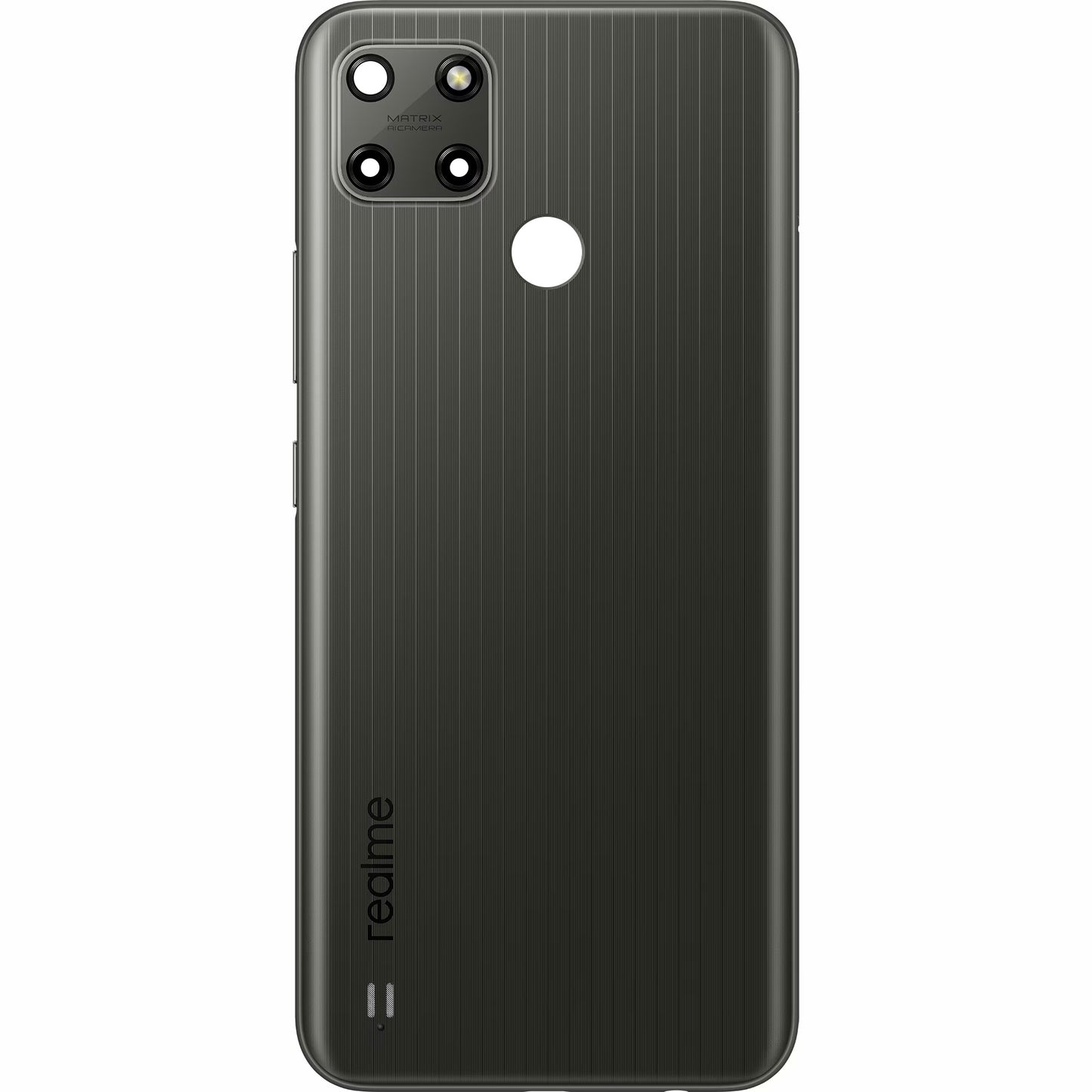 Pokrov za baterijo Realme C25Y, kovinsko siv, servisni paket 4909038