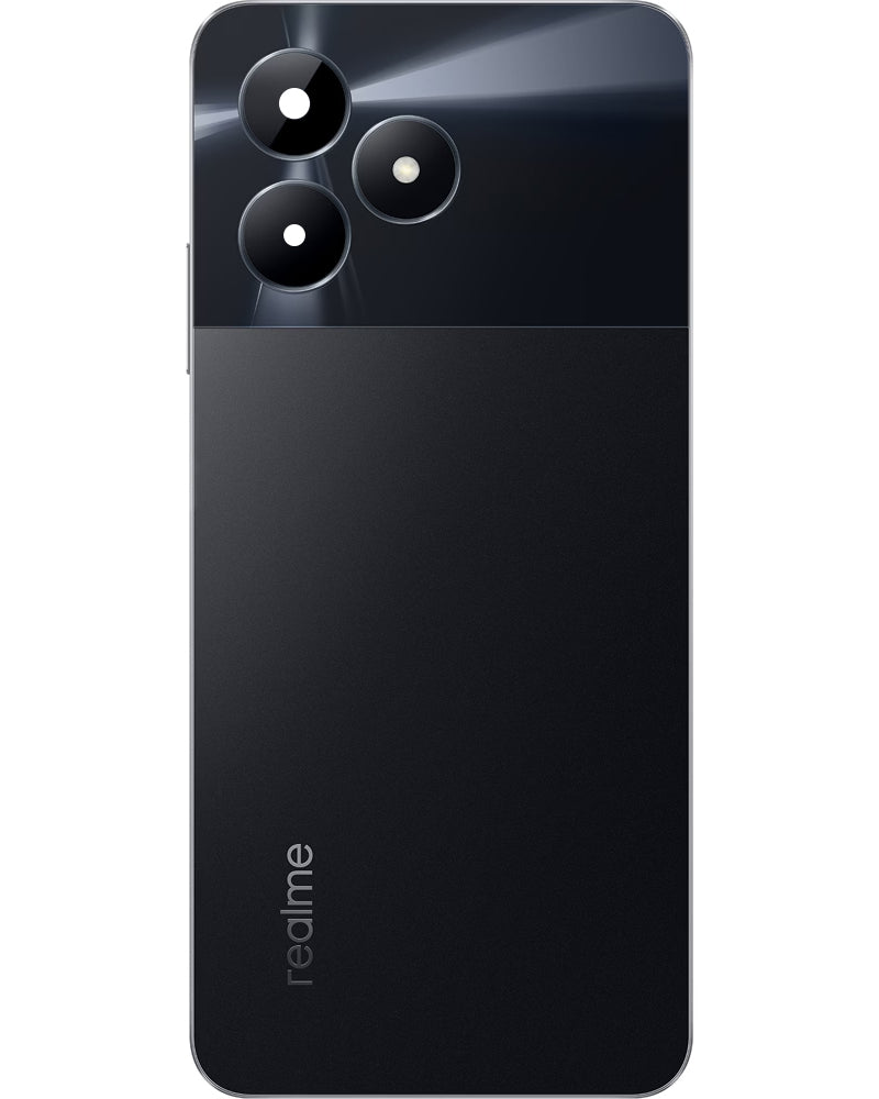 Pokrov baterije Realme C51, črn (Carbon Black), servisni paket 621032000036