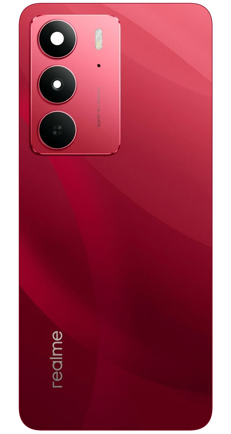 Pokrov baterije Realme C75 4G, Rdeč (Ruby Red), Servisni paket 621033000509