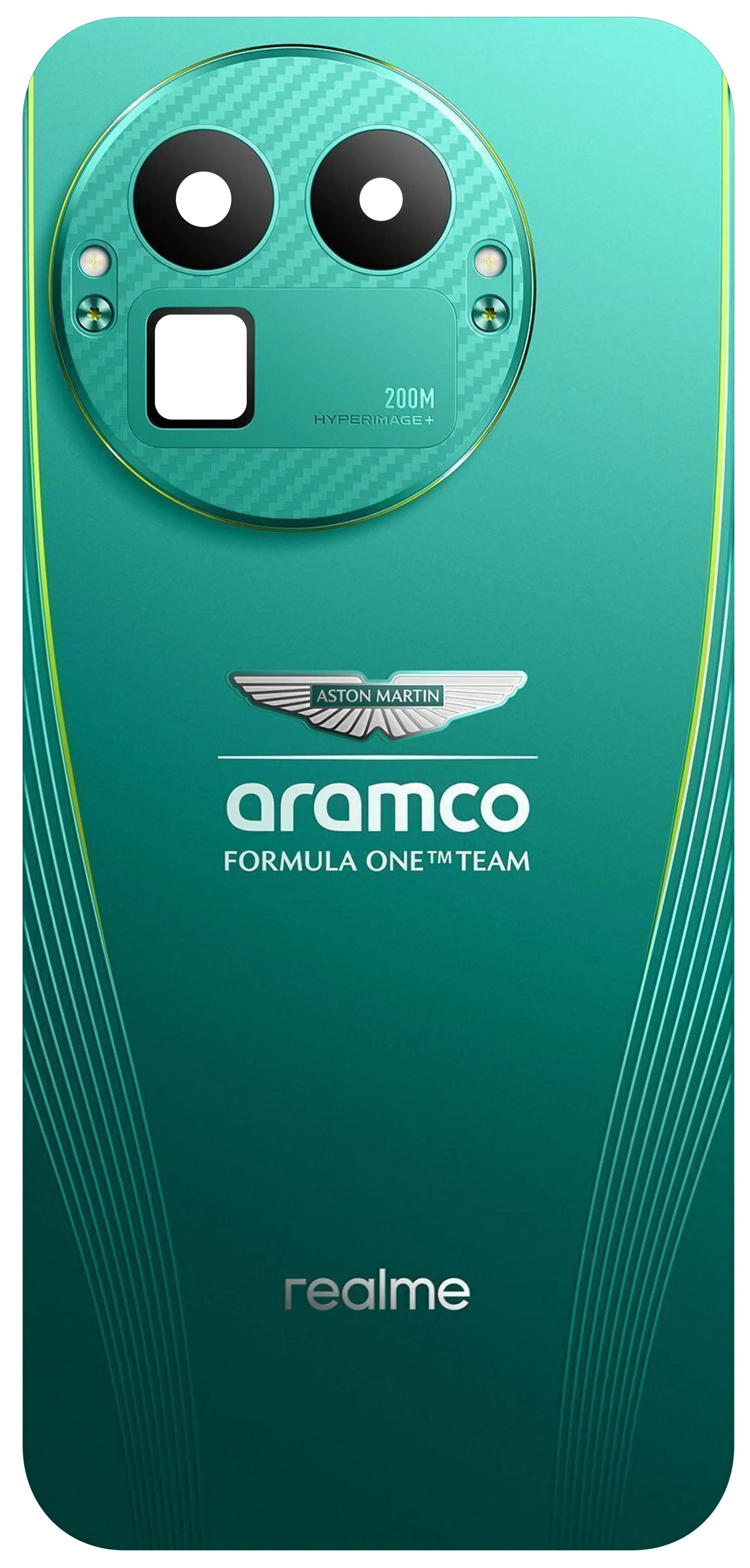 Pokrov baterije Realme GT 8 Pro, Zelen (Aston Martin Green), Service Pack 621033000794