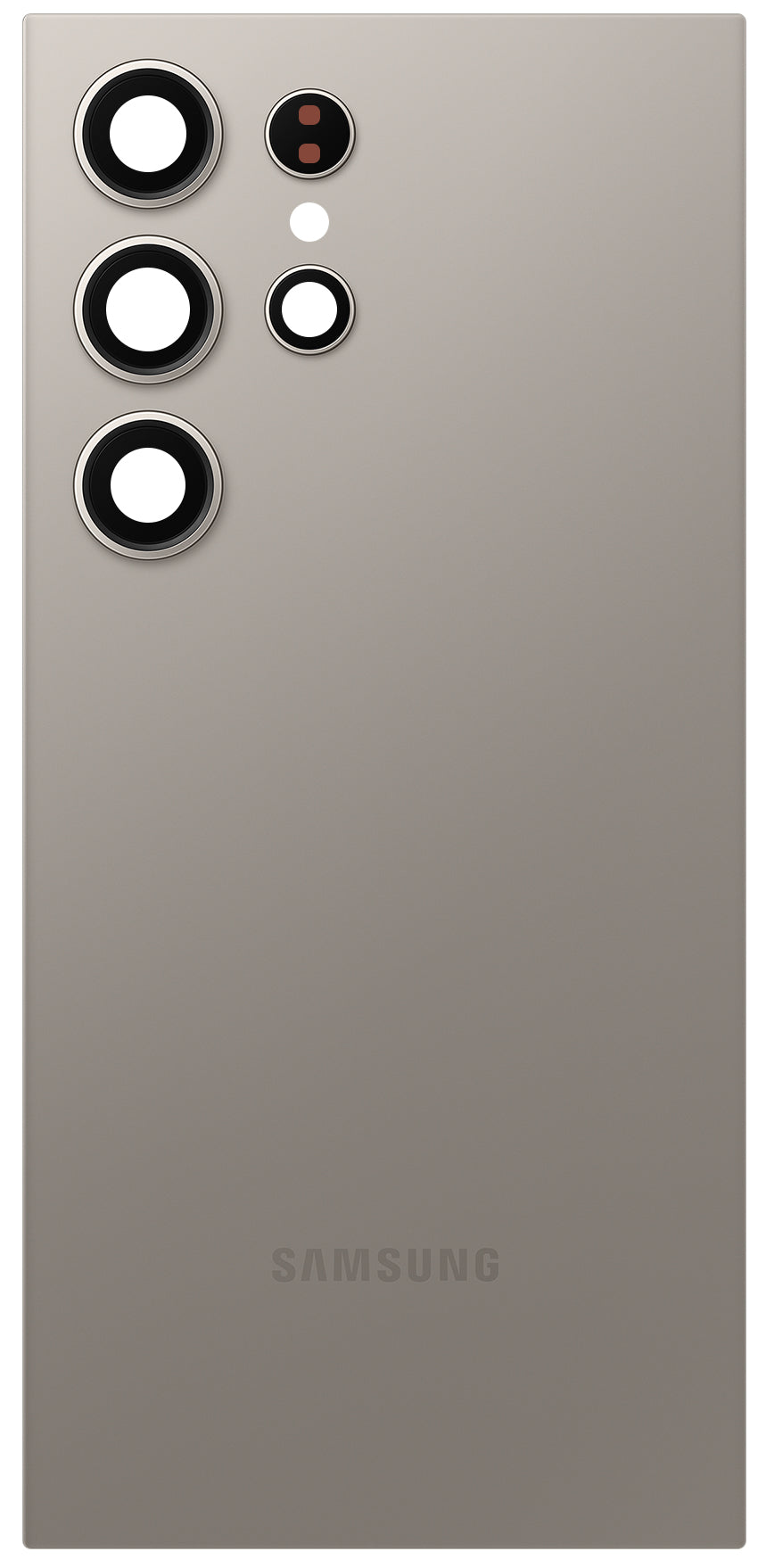 Pokrov baterije Samsung Galaxy S24 Ultra S928, Siv (Titanium Gray), Service Pack GH82-33349A