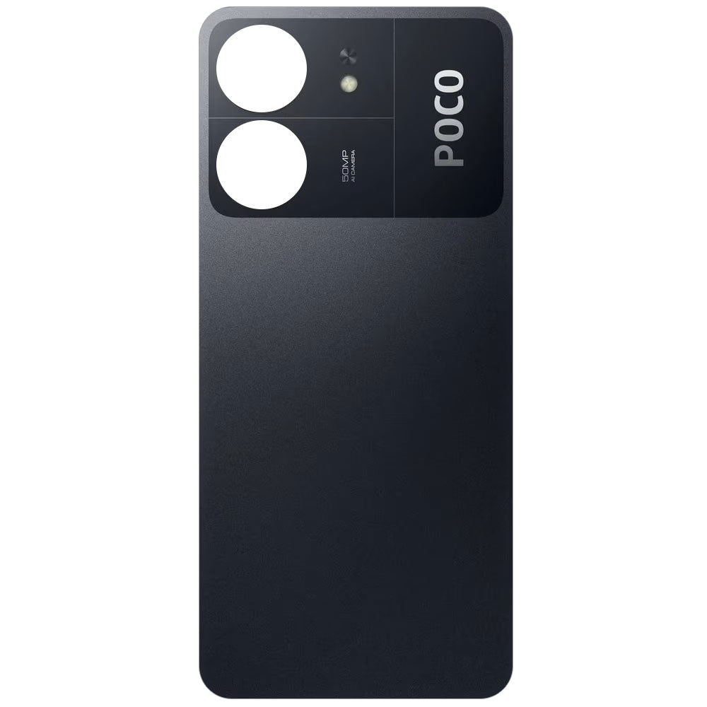 Pokrov baterije Xiaomi Poco C65, črn, Service Pack 1610111001479A