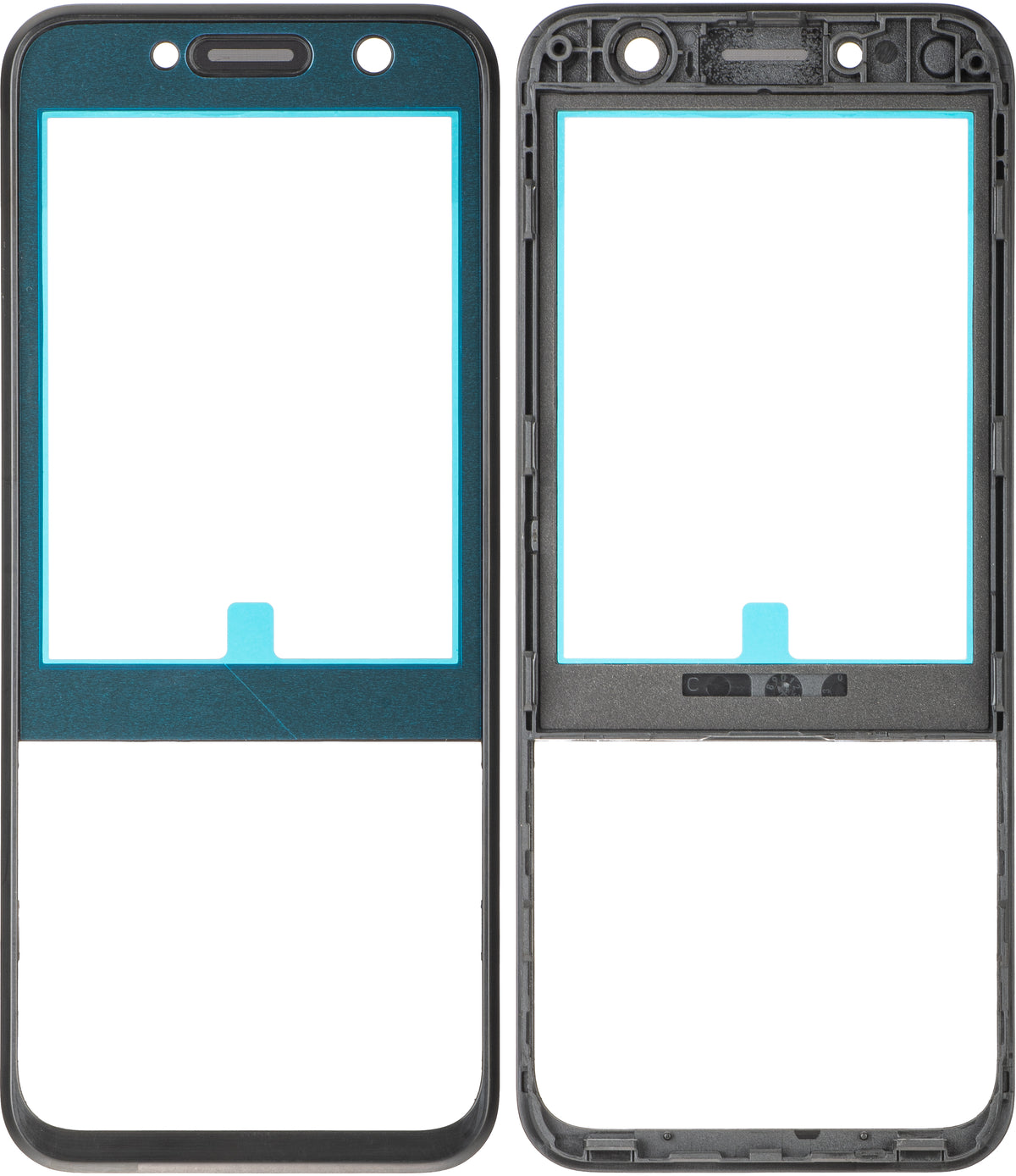 Sprednji pokrov Nokia 230 (2024), Črn, Servisni paket 286913671