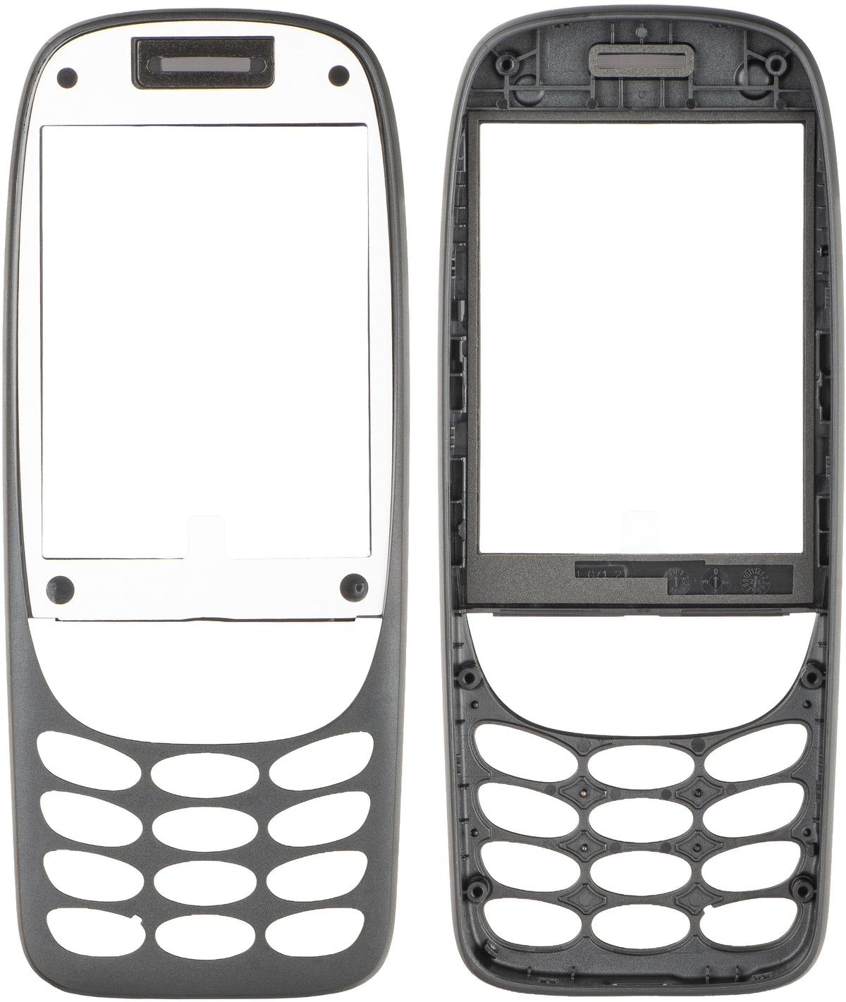 Sprednji pokrov Nokia 6310 (2024), Črn, Servisni paket 286912228