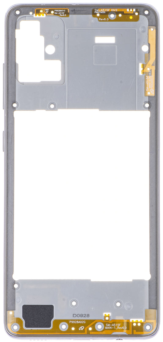 Samsung Galaxy A51 A515 Polovični ovitek Samsung Galaxy A51 A515, srebrn
