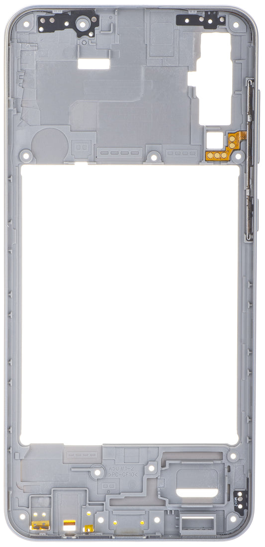 Samsung Galaxy Galaxy A50 A505 Polovično ohišje, srebrno