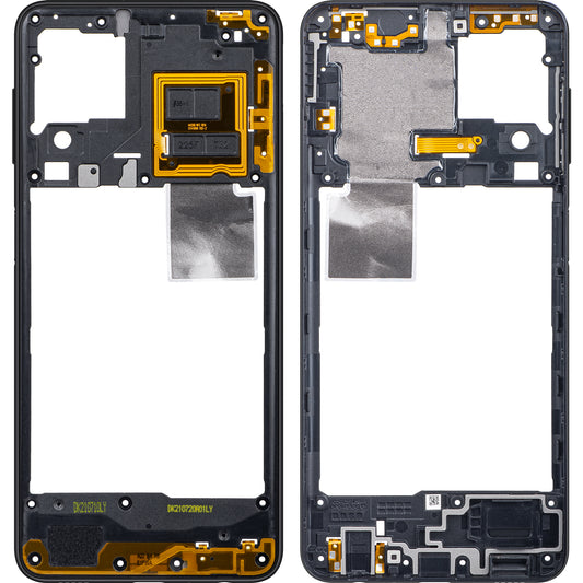 Samsung Galaxy Galaxy A22 A225 Polovično ohišje, črno