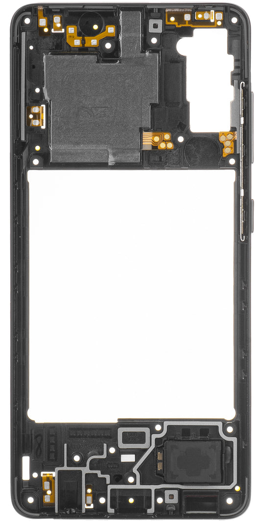 Polovično ohišje Samsung Galaxy A41 A415, črno