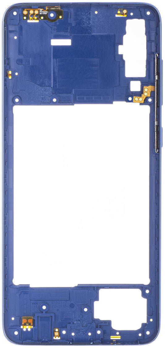 Samsung Galaxy Galaxy A70 A705 Polovično ohišje, modro