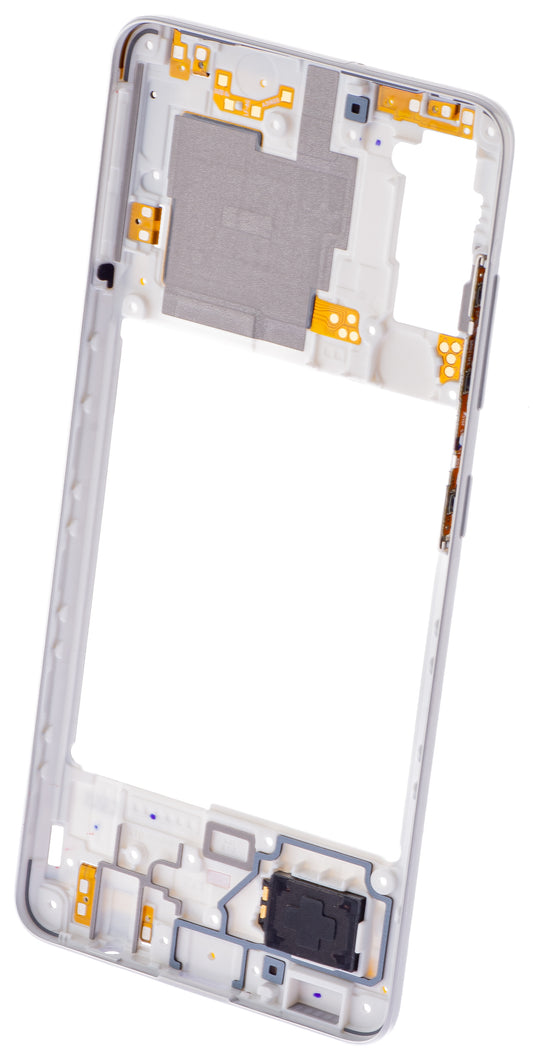 Samsung Galaxy A41 A415 Polovični ovitek Samsung Galaxy A41 A415, bel, ponovno zaprt GH98-4555511C