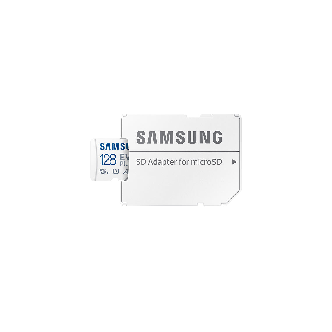 Spominska kartica microSDXC Samsung Evo Plus, 128Gb, Razred 10 / UHS-1 U3, Z adapterjem MB-MC128SA/EU