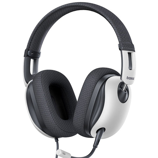 Slušalke 3.5mm Baseus GoPlay 1 Max, Bele A00181002213-00